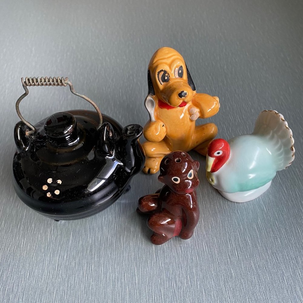 Vintage Salt & Pepper Shaker Misfits